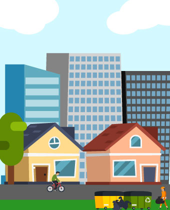 Ciudad limpia y sus servicios